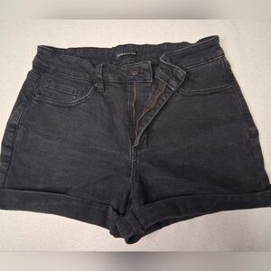 Grand Beach Club Black Denim Shorts